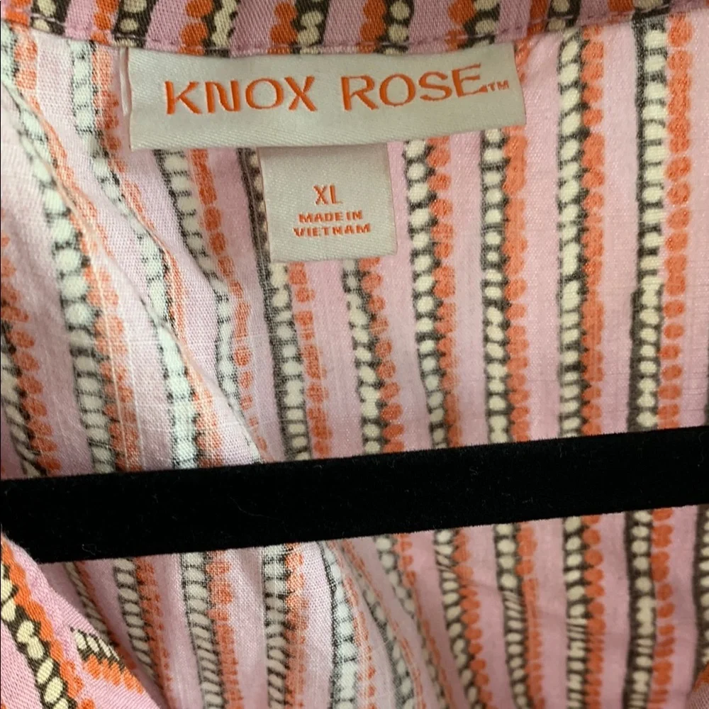 Knox Rose Pink Midi Dress with Bishop Sleeves and Scoop Neck - Picture 2 of 4